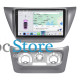 Штатная магнитола Lesko для Mitsubishi Lancer Evolution VIII 2003-2005 экран 9" 4/64 QLED CarPlay 4G Wi-Fi GPS 360 Prime