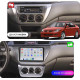 Штатная магнитола Lesko для Mitsubishi Lancer IX Рестайлинг 2005-2010 экран 9" 4/64 QLED CarPlay 4G Wi-Fi GPS 360 Prime