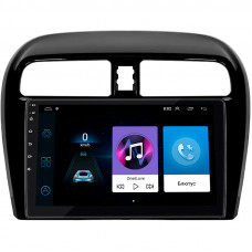 Штатная магнитола Lesko для Mitsubishi Mirage VI 2012-2015 экран 9" 1/16Gb Wi-Fi GPS Base