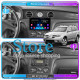 Штатная магнитола Lesko для Mitsubishi Outlander I 2002-2008 экран 10" 2/32Gb Wi-Fi GPS Base