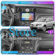 Штатная магнитола Lesko для Mitsubishi Outlander I 2002-2008 экран 10" 2/32Gb CarPlay 4G Wi-Fi GPS Prime
