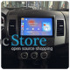 Штатная магнитола Lesko для Mitsubishi Outlander II 2005-2009 экран 9" 1/16Gb Wi-Fi GPS Base