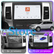 Штатная магнитола Lesko для Mitsubishi Outlander II 2005-2009 экран 9" 4/64 QLED CarPlay 4G Wi-Fi GPS 360 Prime
