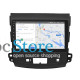 Штатная магнитола Lesko для Mitsubishi Outlander II Рестайлинг 2009-2013 экран 9" 2/32Gb Wi-Fi GPS Base