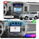 Штатная магнитола Lesko для Mitsubishi Pajero IV Рестайлинг 2 2014-н.в. экран 9" 4/64 QLED CarPlay 4G Wi-Fi GPS 360 Prime