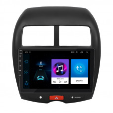 Штатная магнитола Lesko для Mitsubishi RVR III 2010-2012 экран 10" 1/16Gb Wi-Fi GPS Base