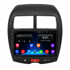 Штатная магнитола Lesko для Mitsubishi RVR III 2010-2012 экран 10" 2/32Gb Wi-Fi GPS Base