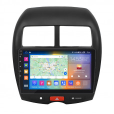 Штатная магнитола Lesko для Mitsubishi RVR III 2010-2012 экран 10" 4/64Gb CarPlay 4G Wi-Fi GPS Prime