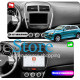 Штатная магнитола Lesko для Mitsubishi RVR III Рестайлинг 2012-2017 экран 10" 4/64 QLED CarPlay 4G Wi-Fi GPS 360 Prime