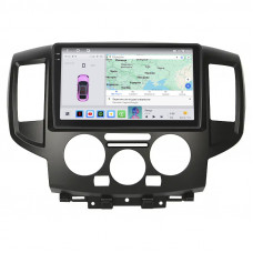 Штатная магнитола Lesko для Nissan NV200  2009-н.в. экран 9" 4/64 QLED CarPlay 4G Wi-Fi GPS 360 Prime