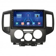 Штатная магнитола Lesko для Nissan NV200  2009-н.в. экран 9" 4/32Gb 4G Wi-Fi GPS Top