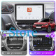 Штатная магнитола Lesko для Peugeot 2008 I Рестайлинг 2016-2019 экран 10" 4/64 QLED CarPlay 4G Wi-Fi GPS 360 Prime