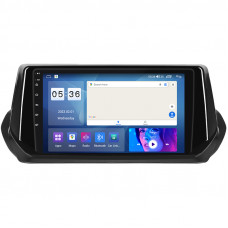 Штатная магнитола Lesko для Peugeot 2008 II 2019-н.в. экран 9" 4/64Gb CarPlay 4G Wi-Fi GPS Prime
