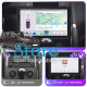 Штатная магнитола Lesko для Peugeot 3008 I 2009-2013 экран 9" 4/64 QLED CarPlay 4G Wi-Fi GPS 360 Prime