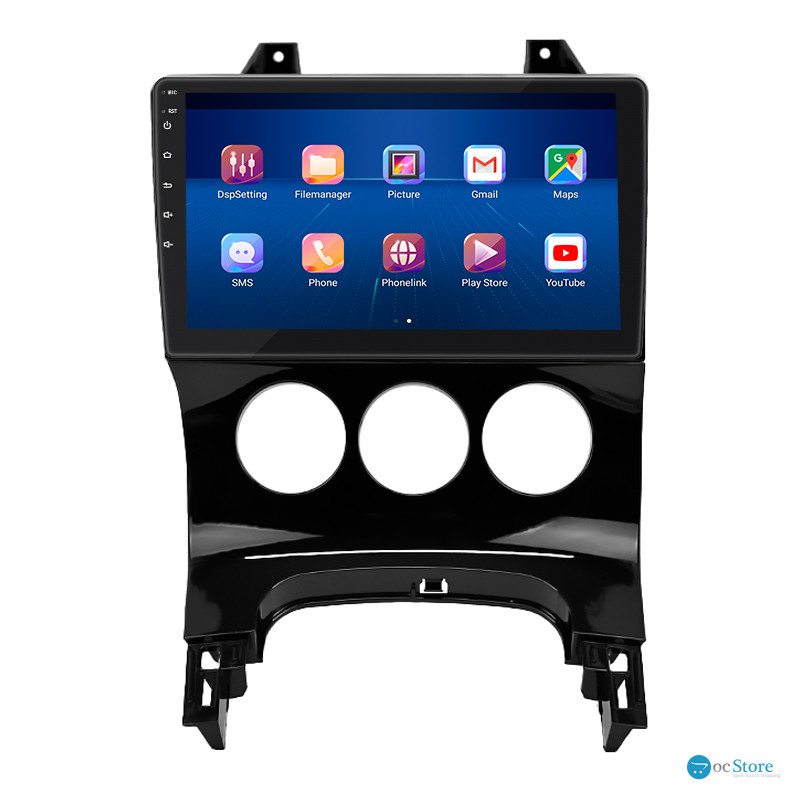 Штатная магнитола Lesko для Peugeot 3008 I 2009-2013 экран 9" 2/32Gb 4G Wi-Fi GPS Top