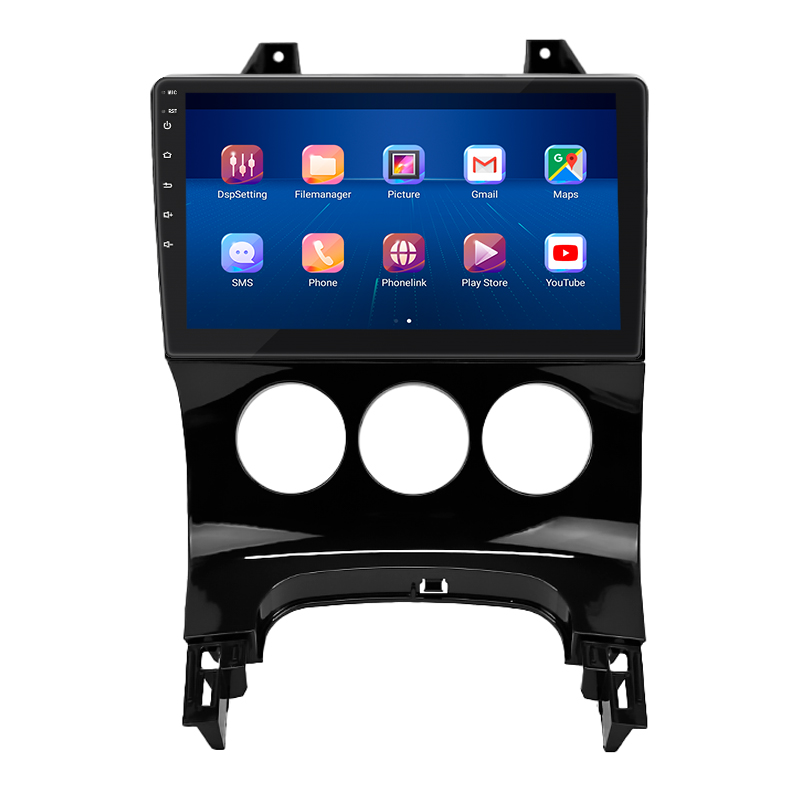 Штатная магнитола Lesko для Peugeot 3008 I 2009-2013 экран 9" 2/32Gb 4G Wi-Fi GPS Top