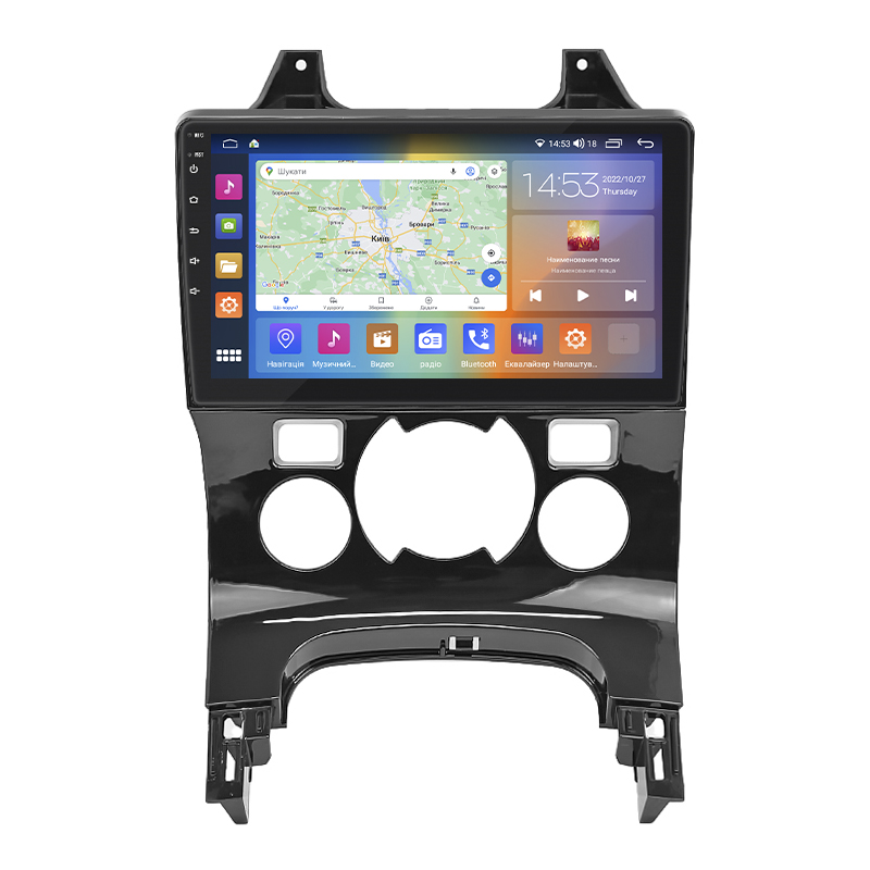 Штатная магнитола Lesko для Peugeot 3008 I Рестайлинг 2013-2016 экран 9" 2/32Gb CarPlay 4G Wi-Fi GPS Prime