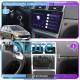 Штатная магнитола Lesko для Peugeot 307 I Рестайлинг 2005-2008 экран 9" 6/128Gb 4G Wi-Fi GPS Top