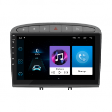 Штатная магнитола Lesko для Peugeot 308 I Рестайлинг 2011-2015 экран 9" 1/16Gb Wi-Fi GPS Base