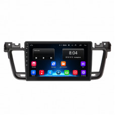 Штатная магнитола Lesko для Peugeot 508 I Рестайлинг 2014-2018 экран 9" 2/32Gb Wi-Fi GPS Base