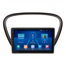 Штатная магнитола Lesko для Peugeot 607 I Рестайлинг 2004-2010 экран 9" 4/64Gb 4G Wi-Fi GPS Top