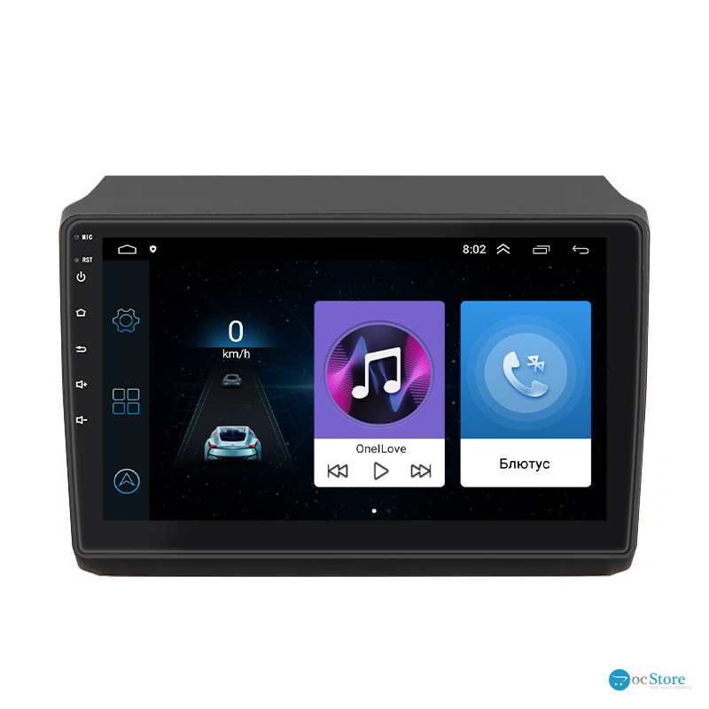 Штатная магнитола Lesko для Peugeot Boxer II Рестайлинг 2011-н.в. экран 9" 1/16Gb Wi-Fi GPS Base