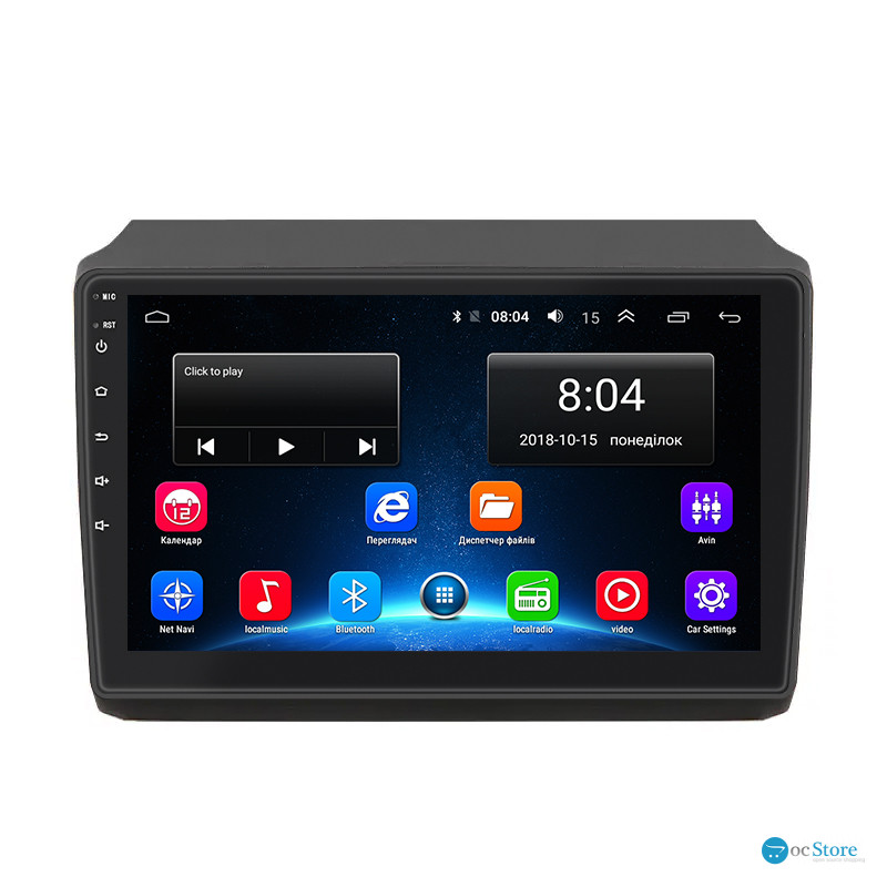 Штатная магнитола Lesko для Peugeot Boxer II Рестайлинг 2011-н.в. экран 9" 2/32Gb Wi-Fi GPS Base