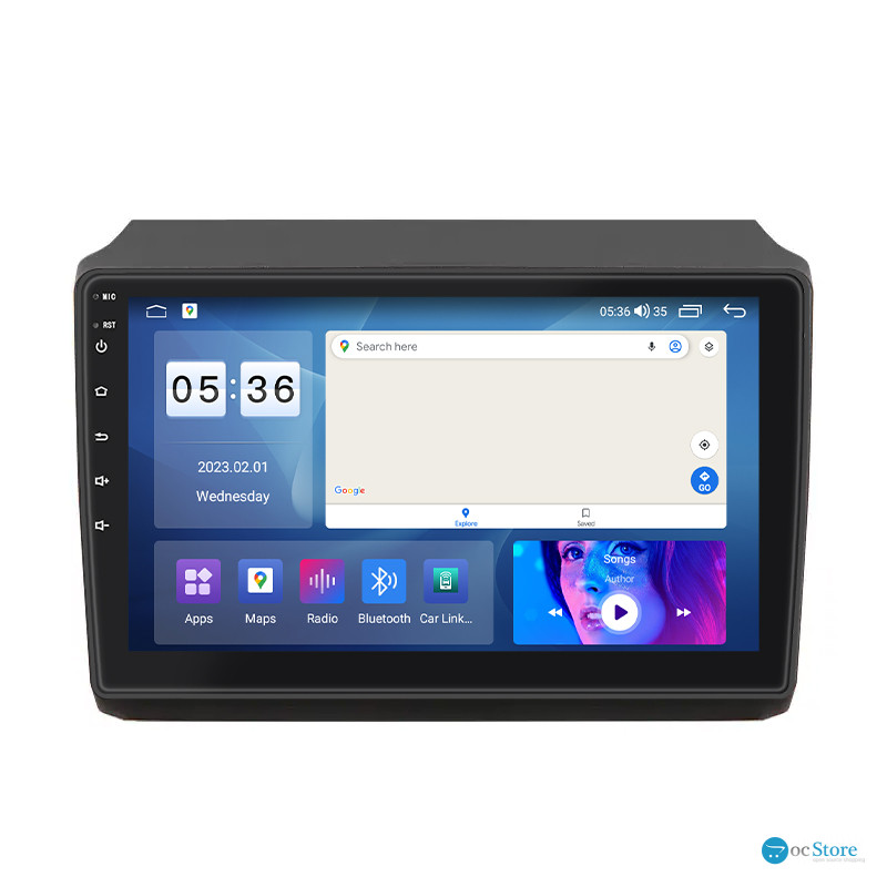 Штатная магнитола Lesko для Peugeot Boxer II Рестайлинг 2011-н.в. экран 9" 4/64Gb CarPlay 4G Wi-Fi GPS Prime