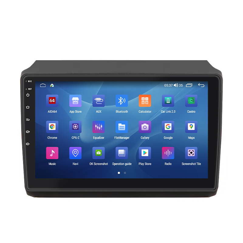 Штатная магнитола Lesko для Peugeot Boxer II Рестайлинг 2011-н.в. экран 9" 4/64Gb CarPlay 4G Wi-Fi GPS Prime