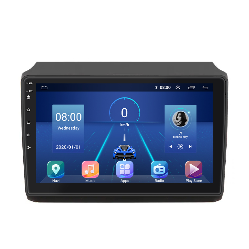 Штатная магнитола Lesko для Peugeot Boxer II Рестайлинг 2011-н.в. экран 9" 4/32Gb 4G Wi-Fi GPS Top