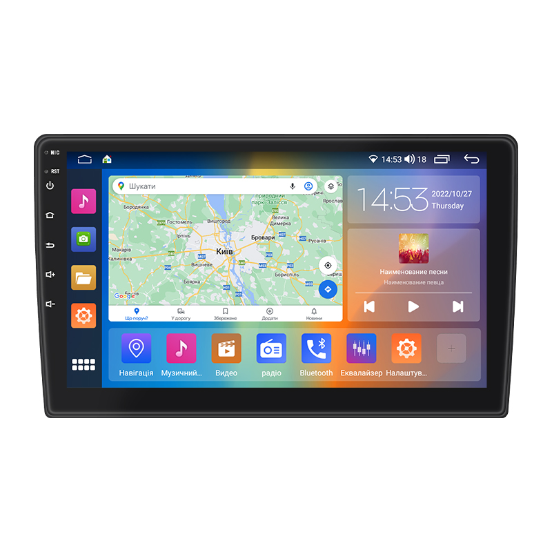 Штатная магнитола Lesko для Peugeot Expert II 2007-2012 экран 9" 2/32Gb CarPlay 4G Wi-Fi GPS Prime