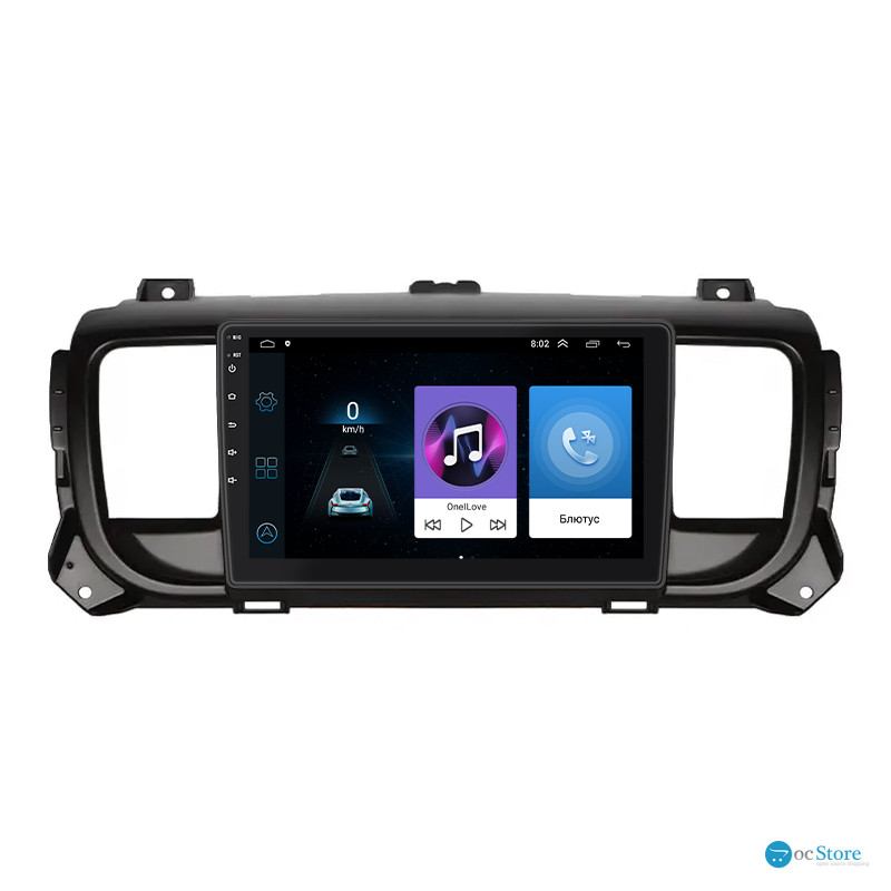Штатная магнитола Lesko для Peugeot Expert III 2016-н.в. экран 9" 1/16Gb Wi-Fi GPS Base