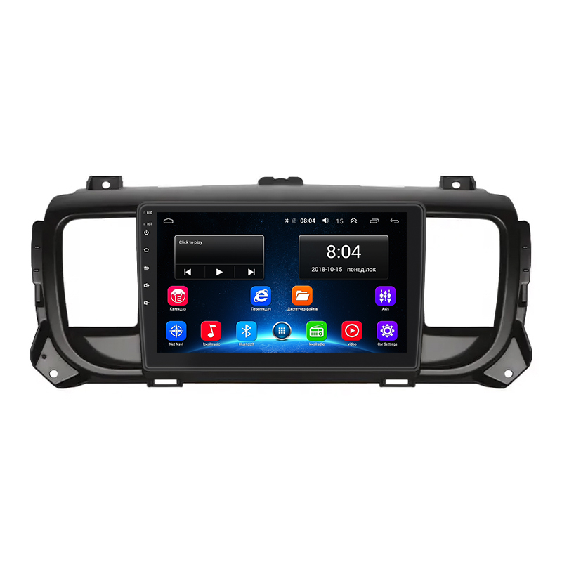 Штатная магнитола Lesko для Peugeot Expert III 2016-н.в. экран 9" 2/32Gb Wi-Fi GPS Base