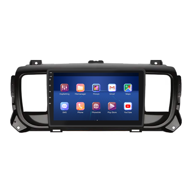 Штатная магнитола Lesko для Peugeot Expert III 2016-н.в. экран 9" 2/32Gb 4G Wi-Fi GPS Top