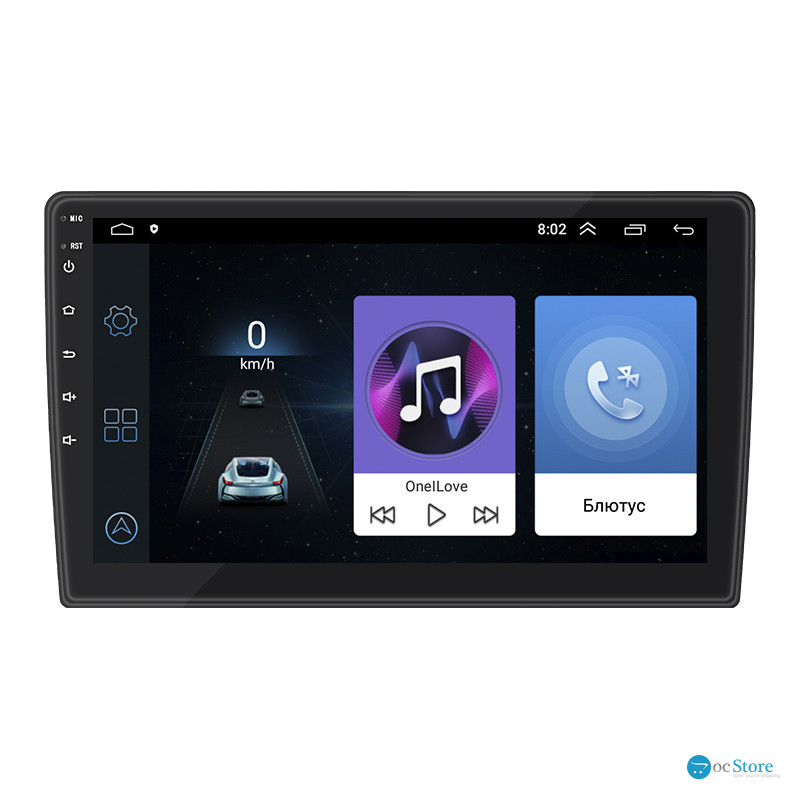 Штатная магнитола Lesko для Peugeot Partner II 2008-2012 экран 9" 1/16Gb Wi-Fi GPS Base