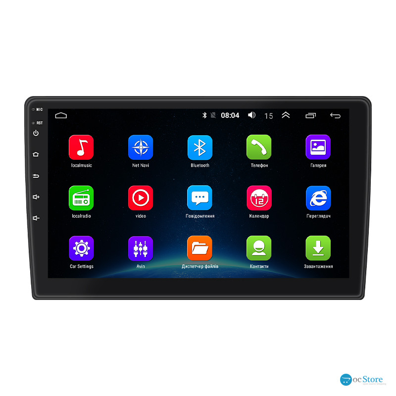 Штатная магнитола Lesko для Peugeot Partner II 2008-2012 экран 9" 2/32Gb Wi-Fi GPS Base
