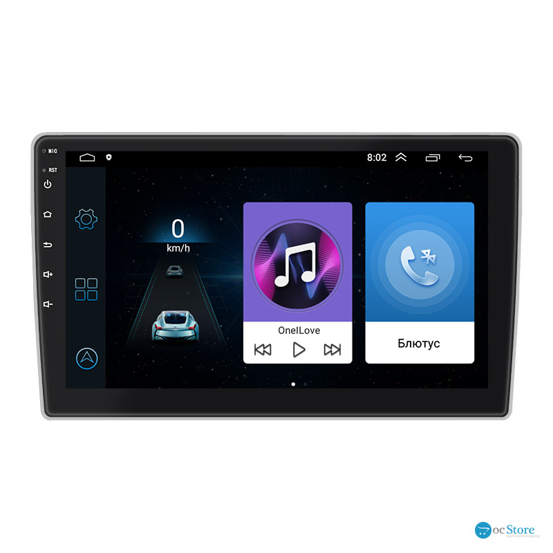 Штатная магнитола Lesko для Peugeot Partner II Рестайлинг 2 2015-н.в. экран 9" 1/16Gb Wi-Fi GPS Base