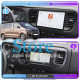 Штатная магнитола Lesko для Peugeot Traveller I 2016-н.в. экран 9" 4/64 QLED CarPlay 4G Wi-Fi GPS 360 Prime