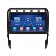 Штатная магнитола Lesko для Porsche Cayenne I Рестайлинг (957) 2007-2010 экран 9" 4/64Gb 4G Wi-Fi GPS Top