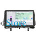 Штатная магнитола Lesko для Renault Clio III 2005-2009 экран 9" 4/64 QLED CarPlay 4G Wi-Fi GPS 360 Prime