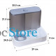 Миска для кошек собак с автоматической поилкой и кормом Taotaopets 193306 Gray + White