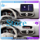 Штатная магнитола Lesko для Renault Clio III Рестайлинг 2009-2014 экран 9" 2/32Gb 4G Wi-Fi GPS Top