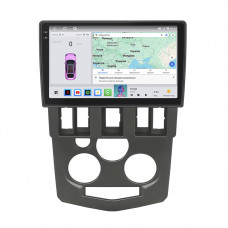 Штатная магнитола Lesko для Renault Logan I 2004-2009 экран 9" 4/64 QLED CarPlay 4G Wi-Fi GPS 360 Prime