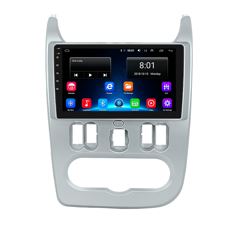 Штатная магнитола Lesko для Renault Logan I Рестайлинг 2009-2015 экран 9" 2/32Gb Wi-Fi GPS Base