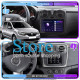 Штатная магнитола Lesko для Renault Sandero II ver 3 2013-2018 экран 9" 4/64Gb CarPlay 4G Wi-Fi GPS Prime