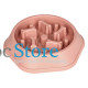 Миска для котов собак Taotaopets 119905 для медленной еды Pink