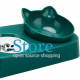 Миска для котов с поилкой Taotaopets 119906 Forest Green 22*28*14см