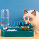 Миска для котов с поилкой Taotaopets 119906 Forest Green 22*28*14см