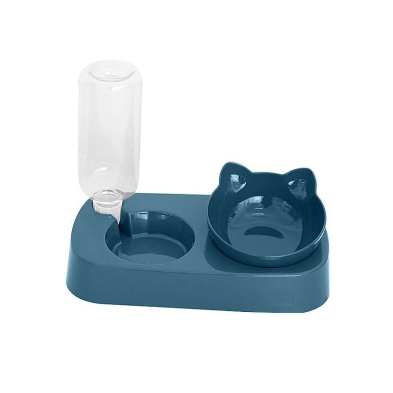 Миска для котов с поилкой Taotaopets 119906 Indigo 22*28*14см