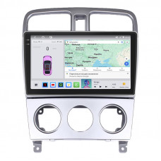 Штатная магнитола Lesko для Subaru Forester II Рестайлинг 2005-2008 экран 9" 4/64 QLED CarPlay 4G Wi-Fi GPS 360 Prime